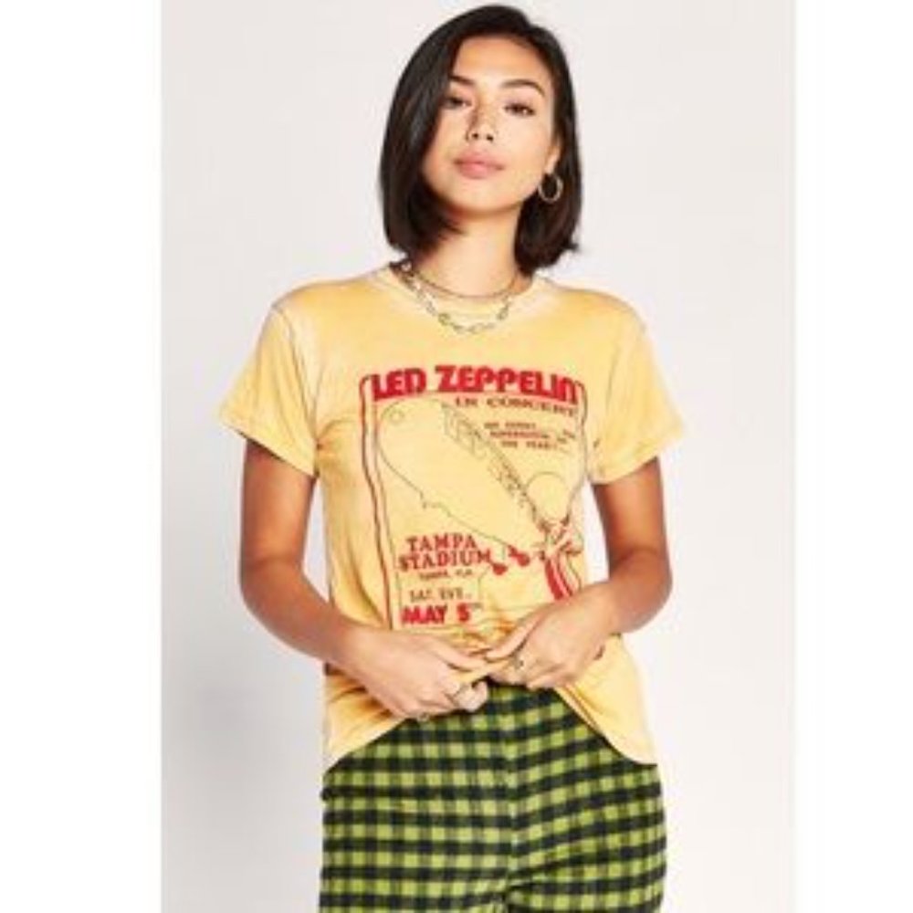 NWT DayDreamer Led Zeppelin Tampa Stadium Tee - Picture 1 of 9